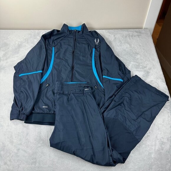 Nike Fit Storm Blue Track Suit Men’s Size XL - Picture 1 of 16